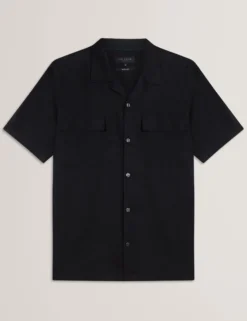 Short Sleeve Regular Fit Double Pocket Shirt