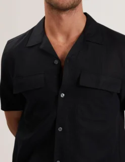 Short Sleeve Regular Fit Double Pocket Shirt