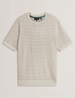 Short Sleeve Textured T-Shirt