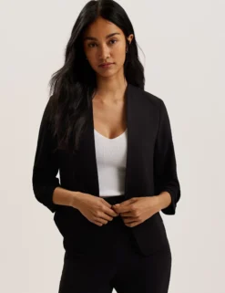 3/4 Sleeve Crop Jacket