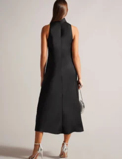 Sleeveless Midi Slip Dress