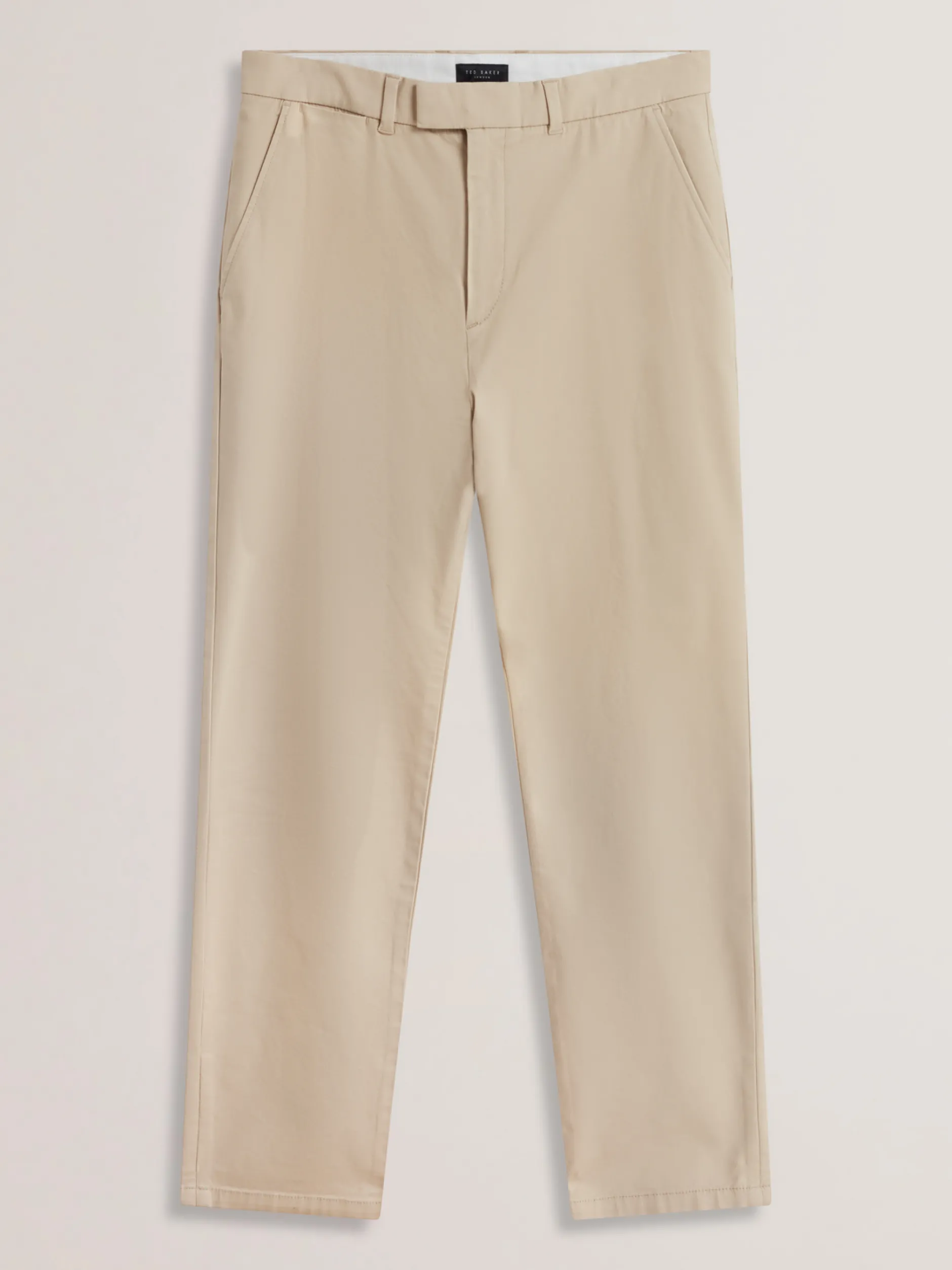 Slim Fit Cotton Blend Chinos