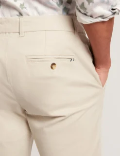 Slim Fit Cotton Blend Chinos