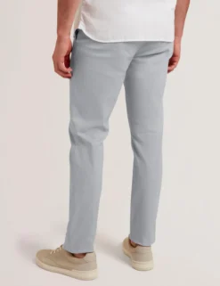 Slim Fit Cotton Blend Chinos