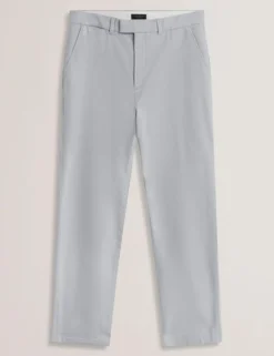 Slim Fit Cotton Blend Chinos