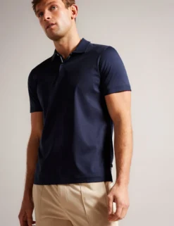 Slim Fit Pure Cotton Polo Shirt