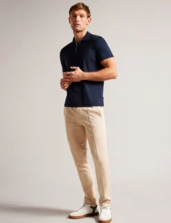 Slim Fit Pure Cotton Polo Shirt