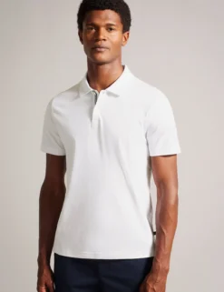 Slim Fit Pure Cotton Polo Shirt