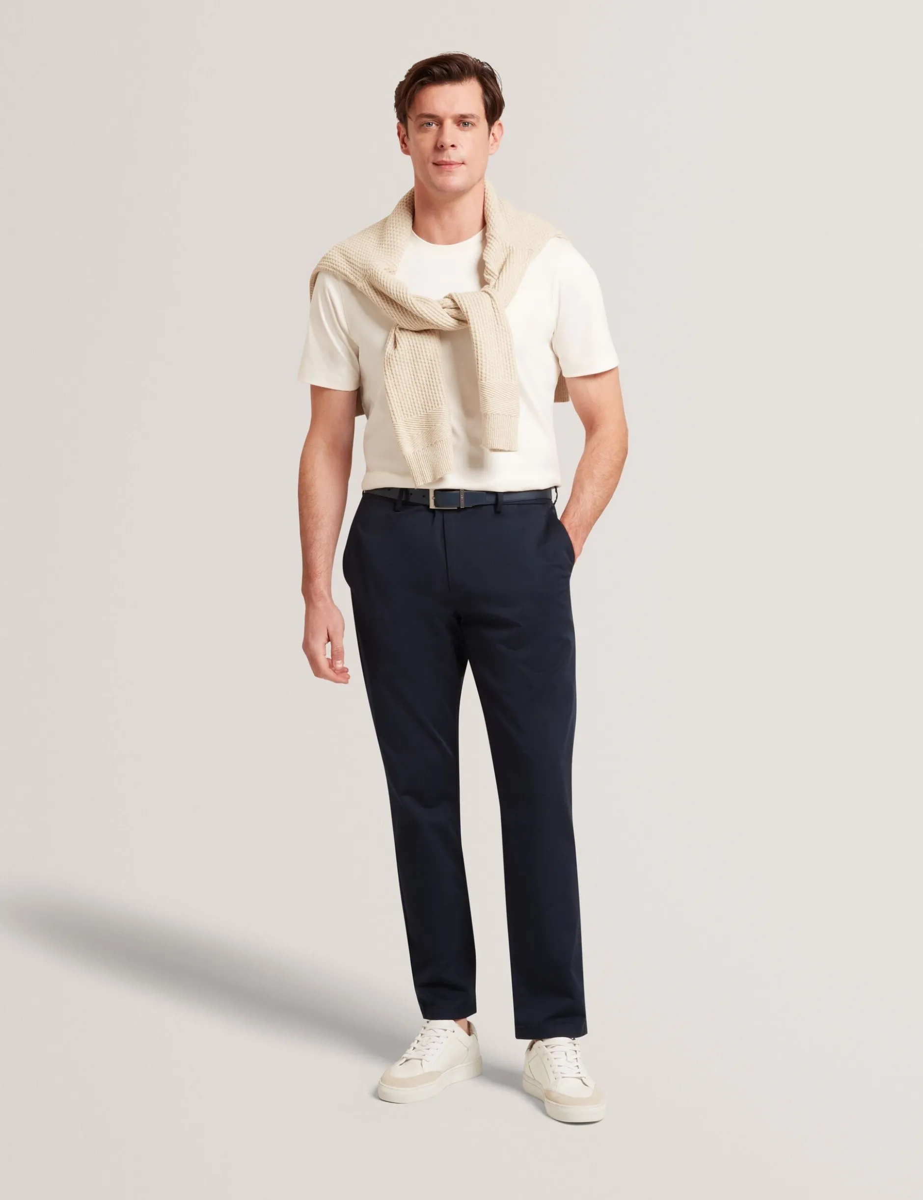 Slim Fit Stretch Cotton Chinos