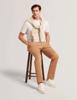 Slim Fit Stretch Cotton Chinos