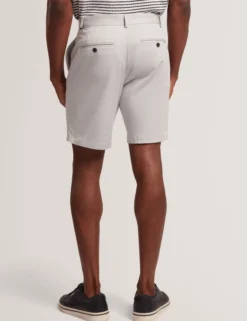 Slim Leg Stretch Cotton Chino Shorts