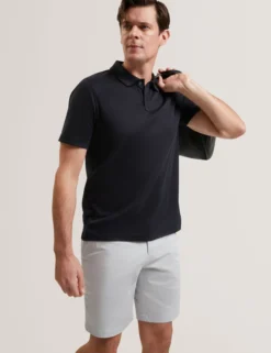 Slim Leg Stretch Cotton Chino Shorts