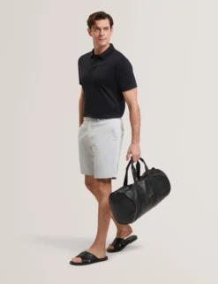Slim Leg Stretch Cotton Chino Shorts