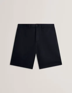Slim Textured Chino Shorts