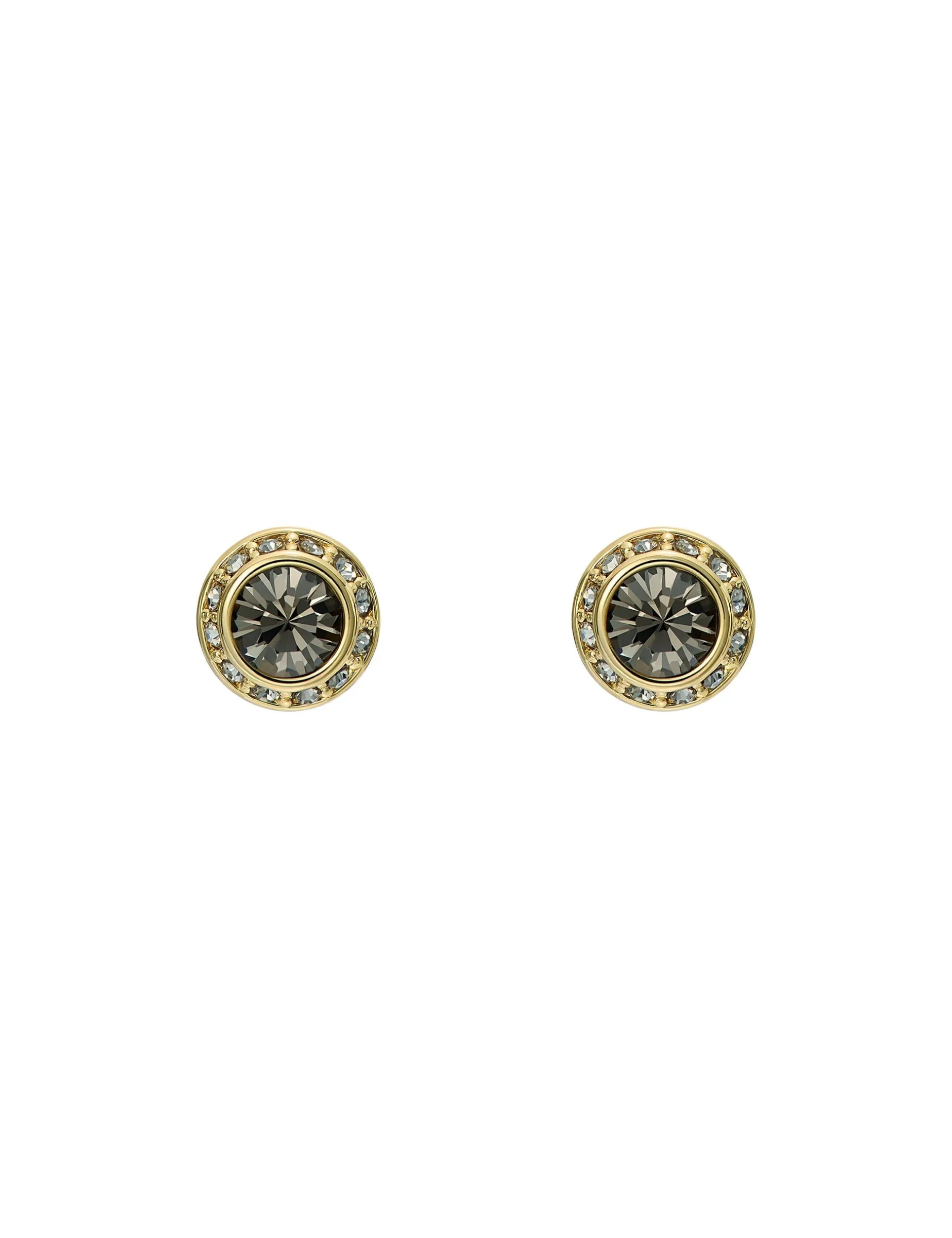 Solitaire Sparkle Crystal Stud Earrings