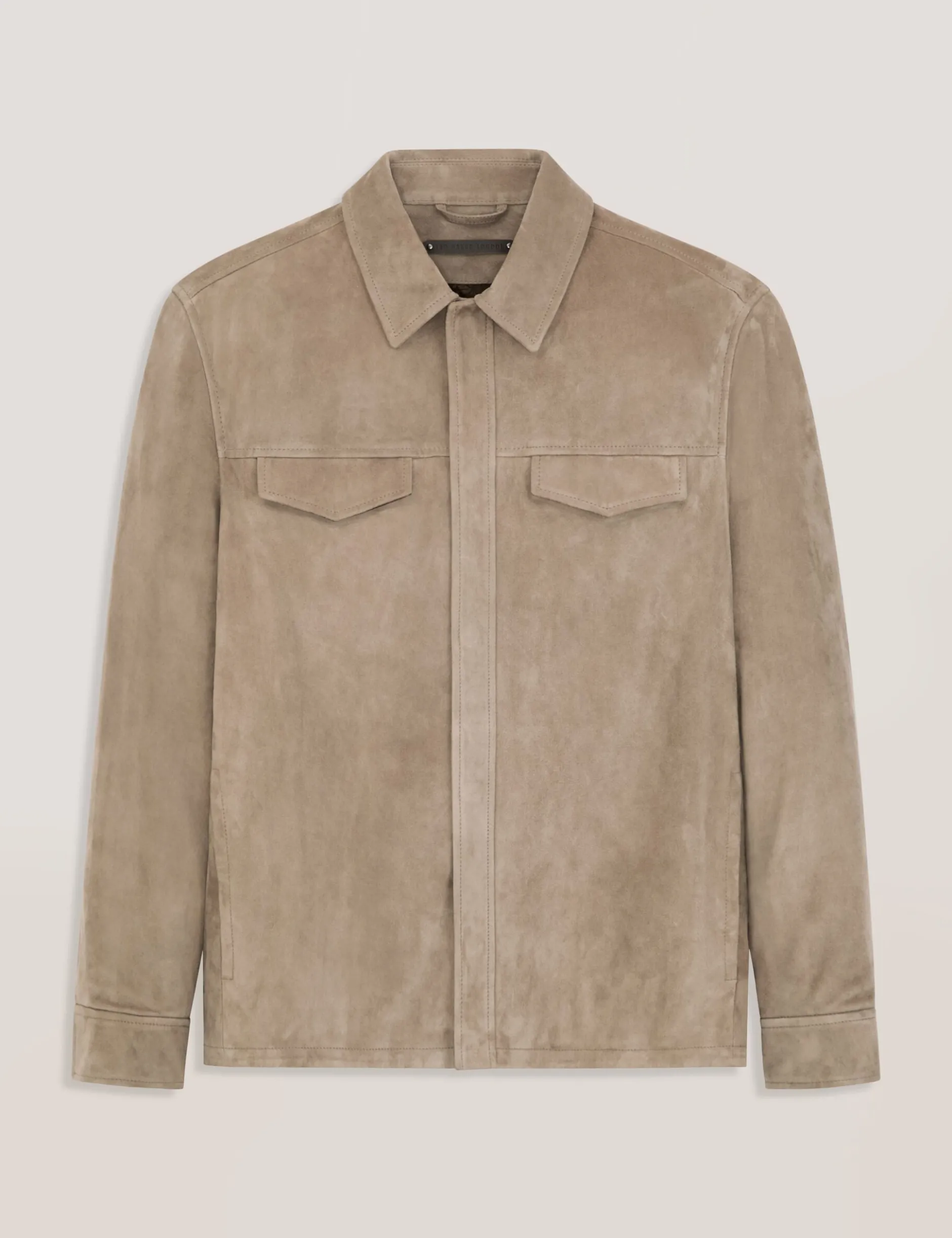 Suede Shirt Jacket