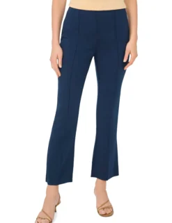 Tailored Pintuck Straight Leg Trousers