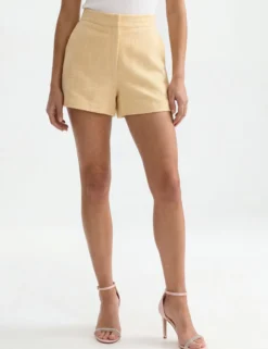 Tailored Woven Straight Leg Shorts