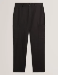 Tapered Stretch Cotton Cargo Pants