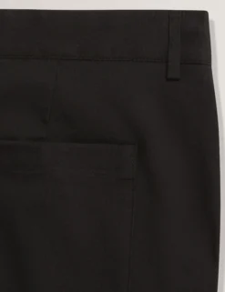 Tapered Stretch Cotton Cargo Pants