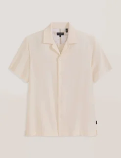 Textured Camp Shirt