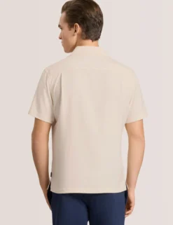 Textured Camp Shirt