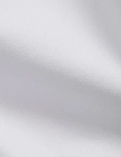 Textured Stretch Cotton Slim Fit Shirt