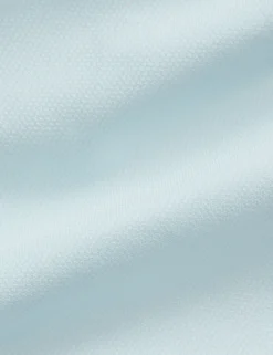 Textured Stretch Cotton Slim Fit Shirt