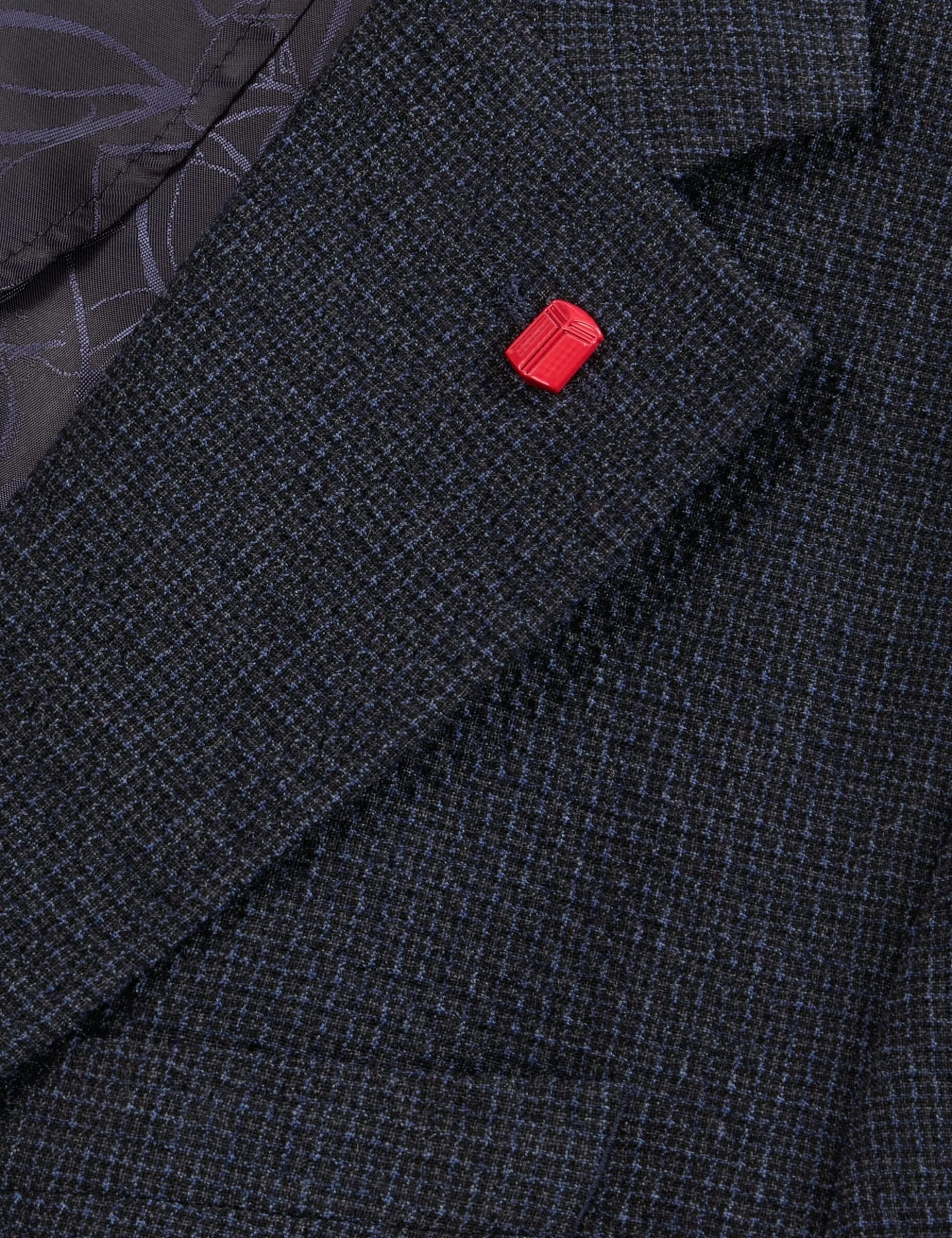 Textured Weave Wool Blend Blazer