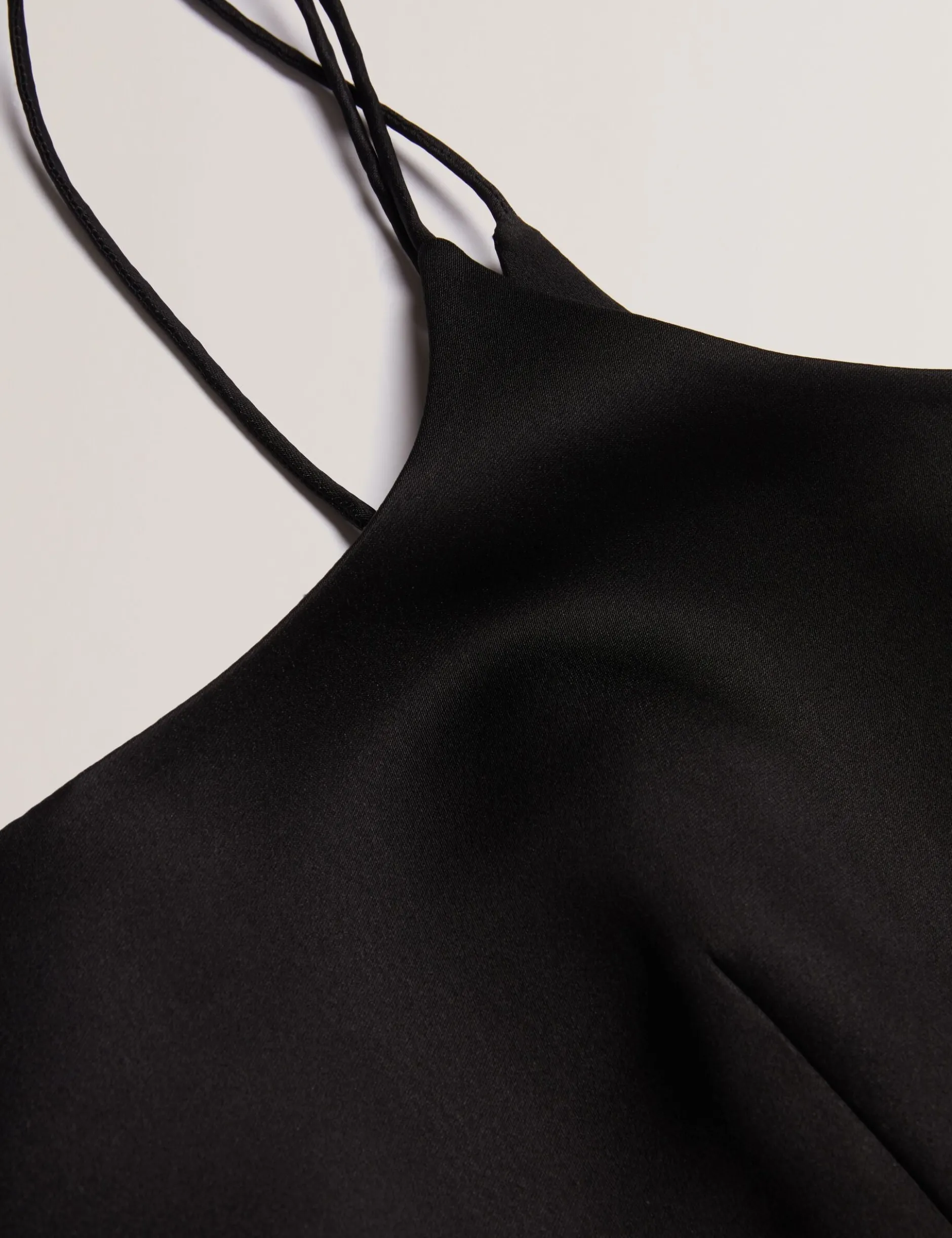 Tie Strap Square Neck Mini Dress