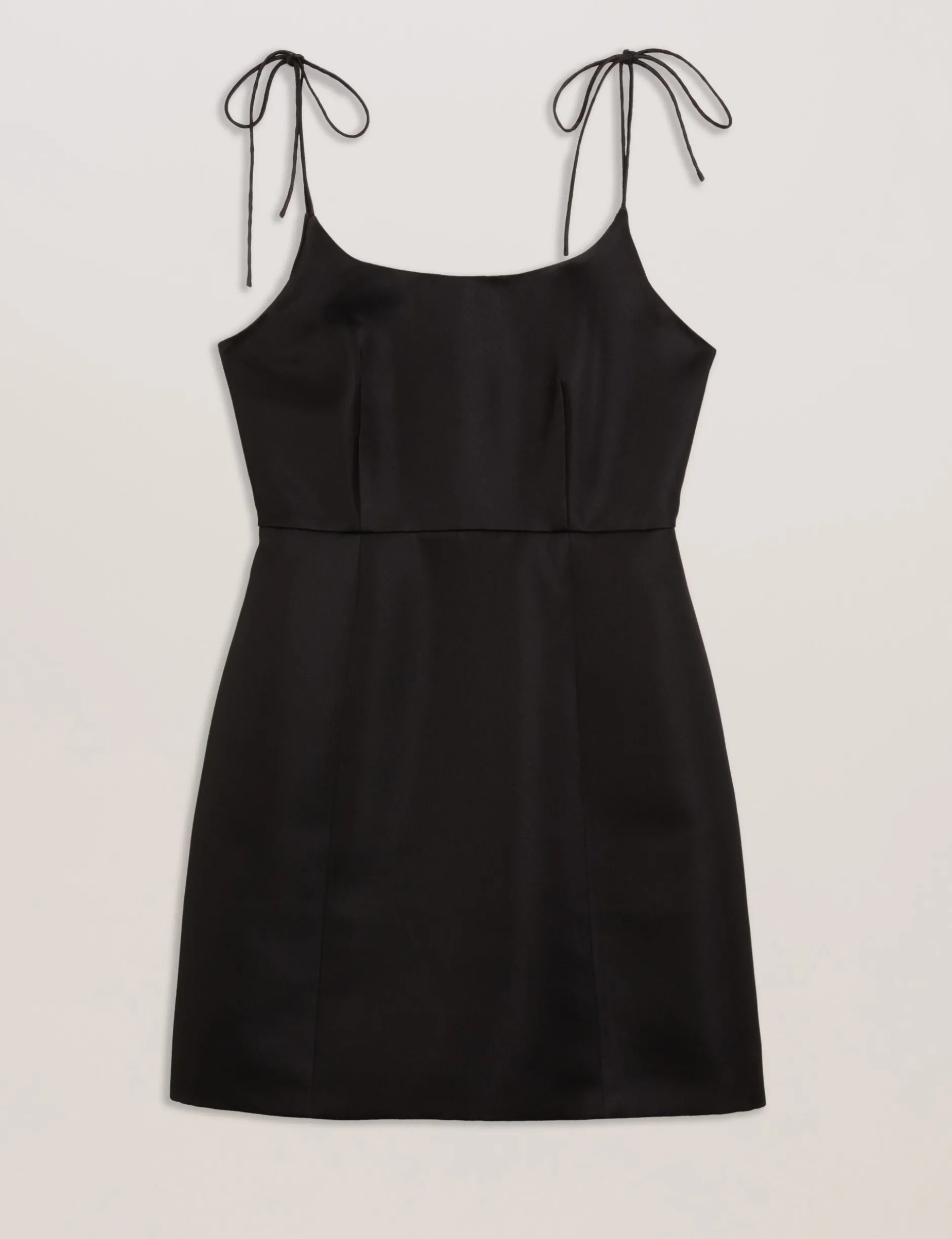 Tie Strap Square Neck Mini Dress