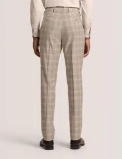 Tonal Check Modern Fit Suit Pants