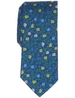 Vine Floral Silk Tie