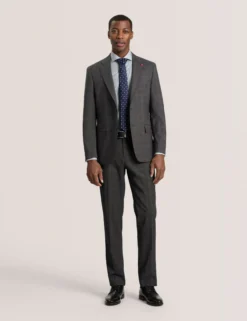 Window Check Modern Fit Suit Jacket