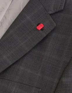 Window Check Modern Fit Suit Jacket