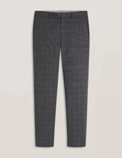 Window Check Modern Fit Suit Pants
