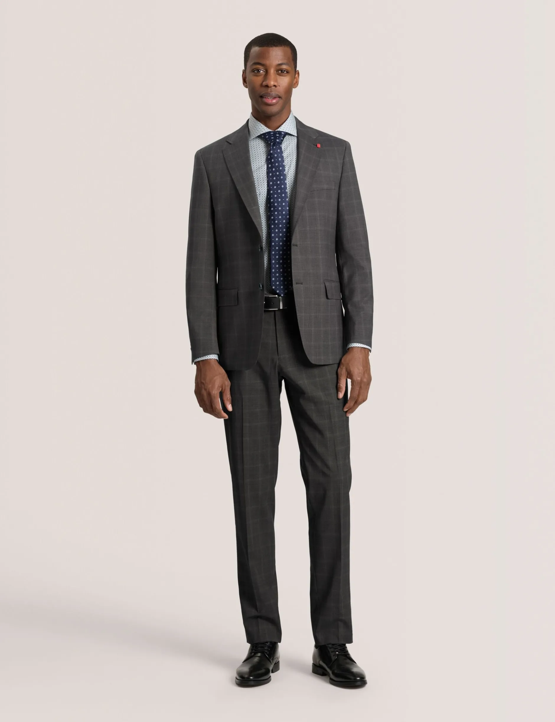Window Check Modern Fit Suit Pants