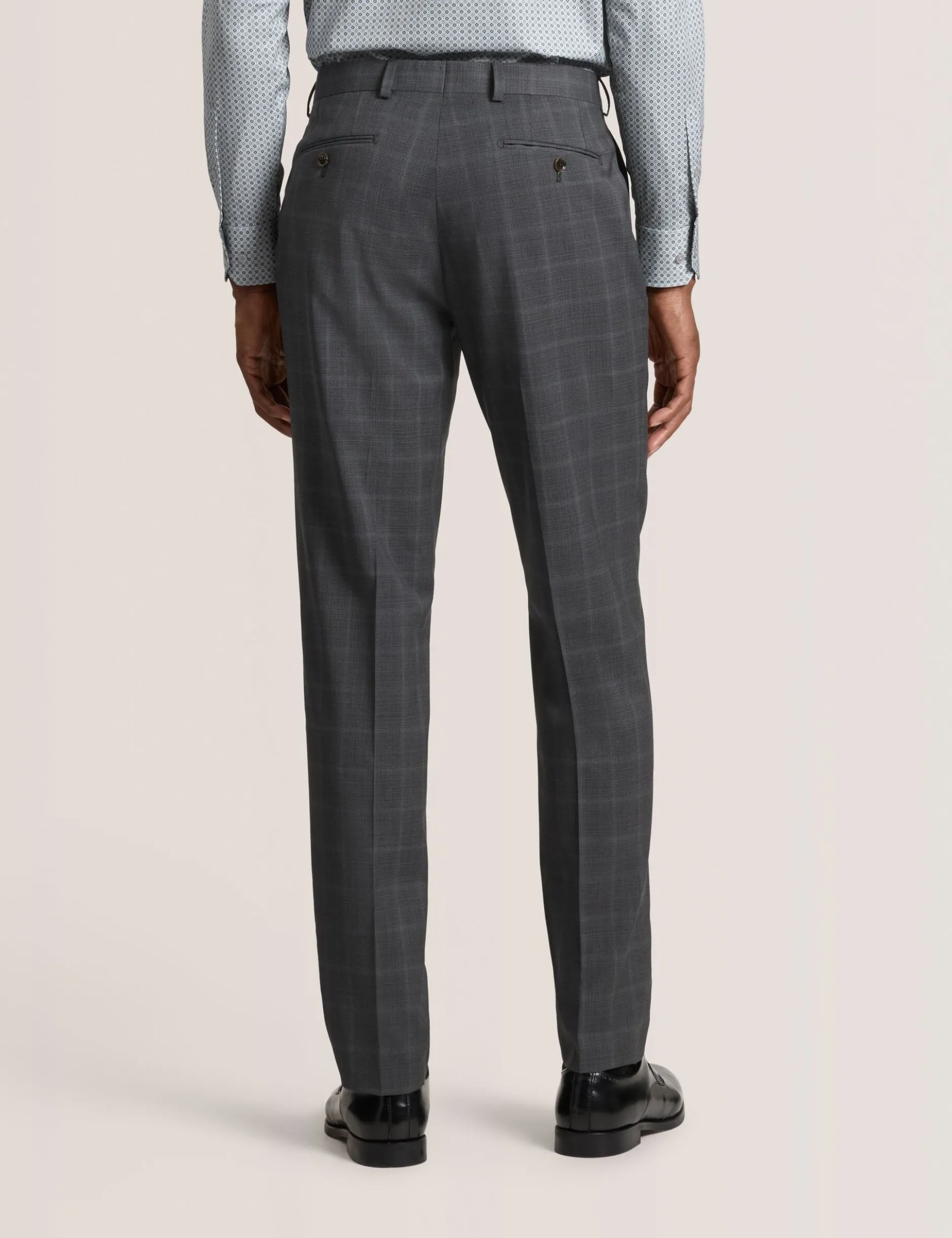 Window Check Modern Fit Suit Pants