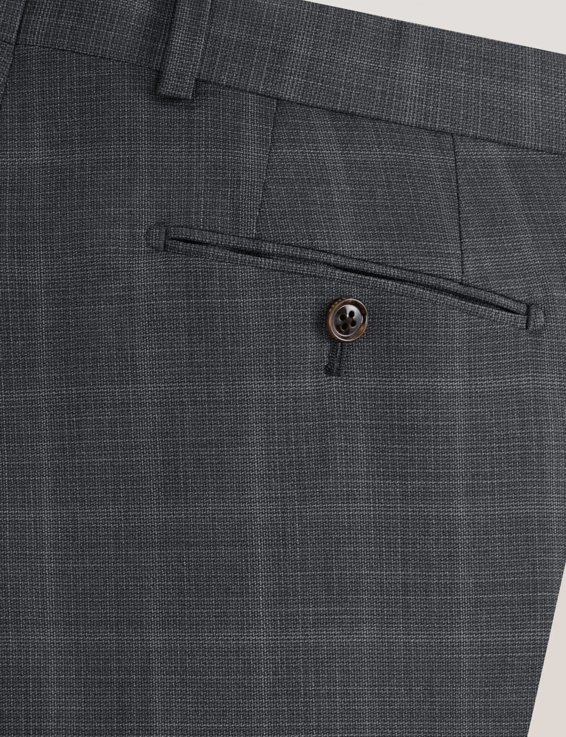 Window Check Modern Fit Suit Pants