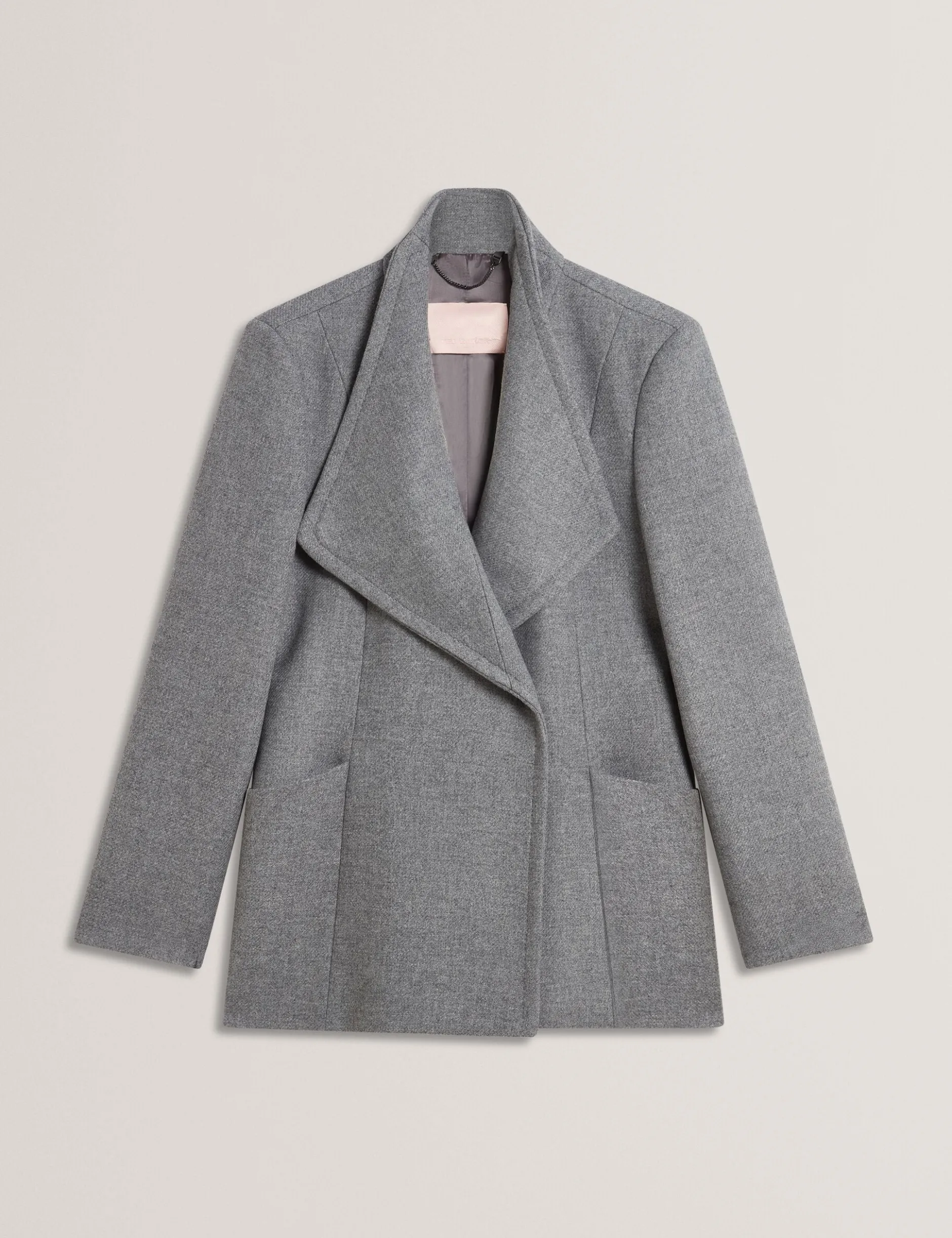 Wool Rich Hourglass Short Wrap Coat