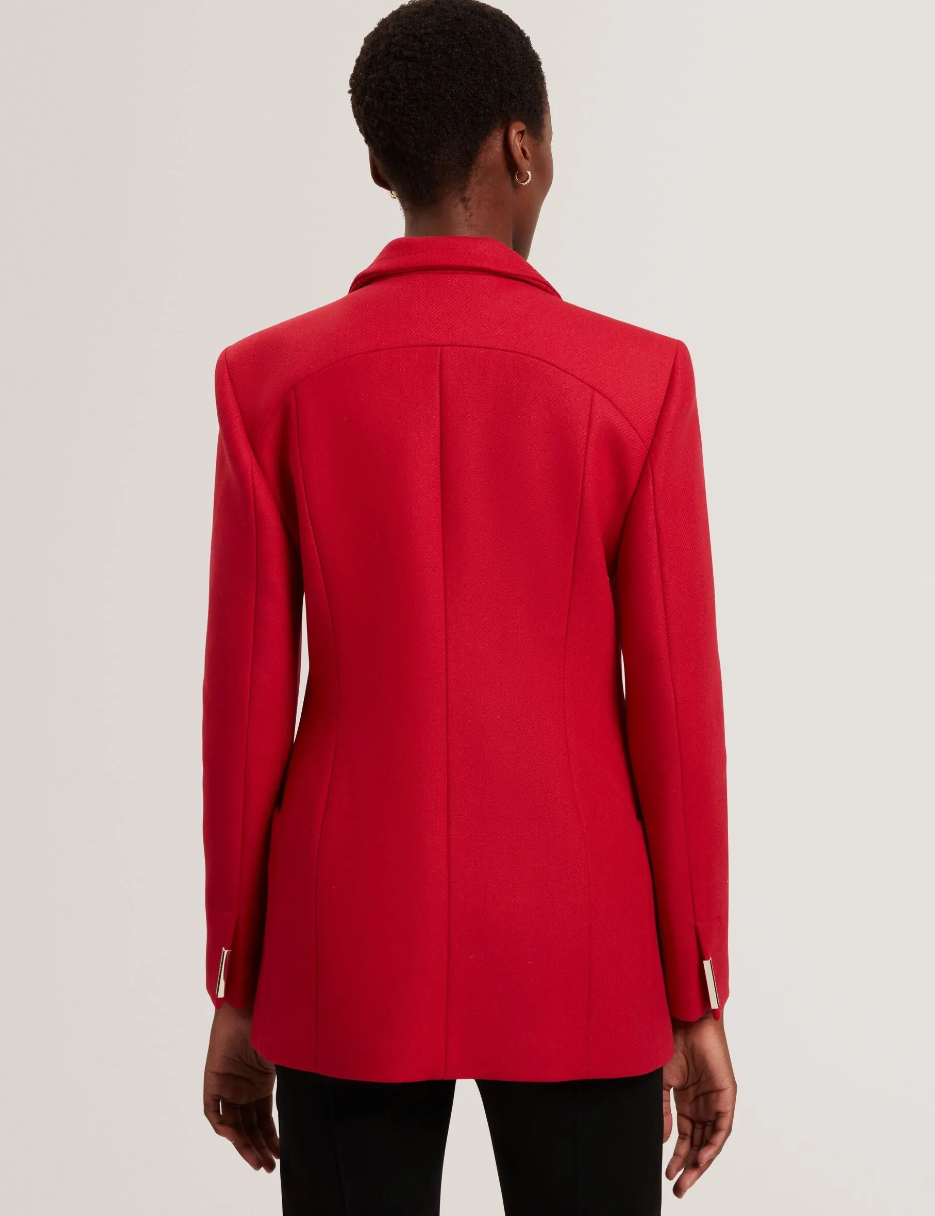 Wool Rich Hourglass Short Wrap Coat