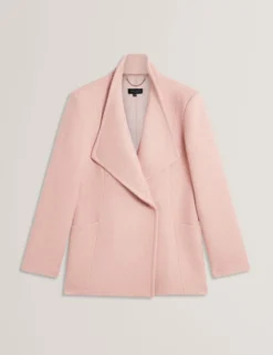Wool Rich Hourglass Short Wrap Coat