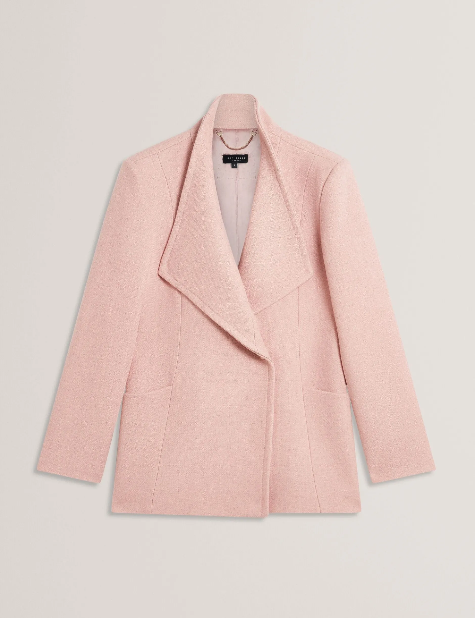 Wool Rich Hourglass Short Wrap Coat