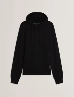 Wool Rich Knit Long Sleeve Hoodie
