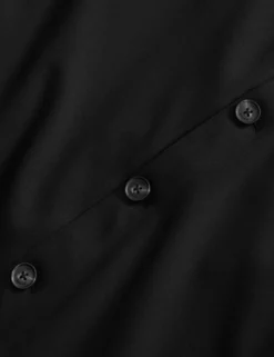 Woven Button Through Shirt Jacket