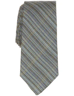 Woven Stripe Silk Tie