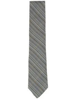 Woven Stripe Silk Tie