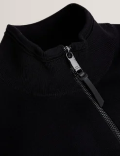 Zip-Through Funnel Neck Gillet